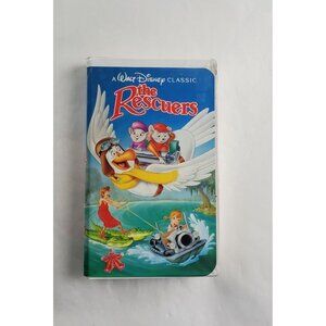The Rescuers VHS Tape - Walt Disney Black Diamond Classics